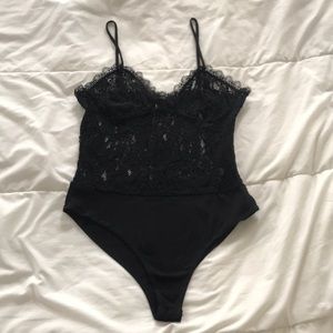 Black Lace Bodysuit